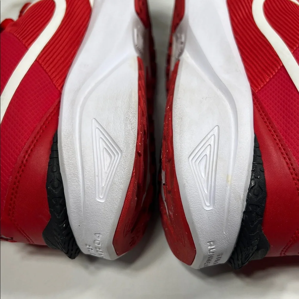 Nike red/white Star Runner shoes size 6Y